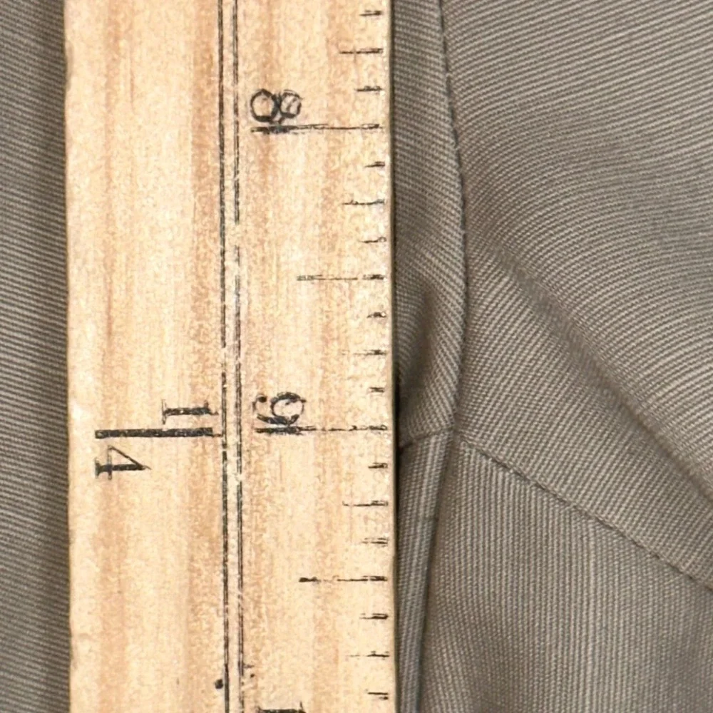 Kate Spade Davis Capri Pants Womens 6 Tan Khaki Stretch Ankle Trouser Casual